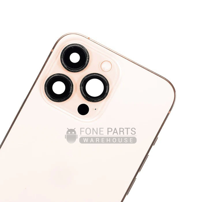 For IPhone 13 Pro Genuine Housing With Parts in [Gold] (Grade A Condition Taken From 14 Days Used Phone)