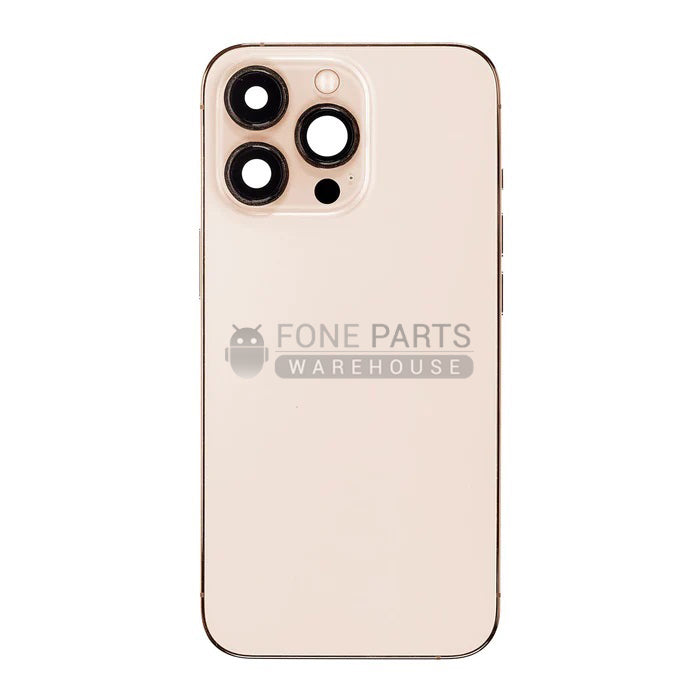 For IPhone 13 Pro Genuine Housing With Parts in [Gold] (Grade A Condition Taken From 14 Days Used Phone)