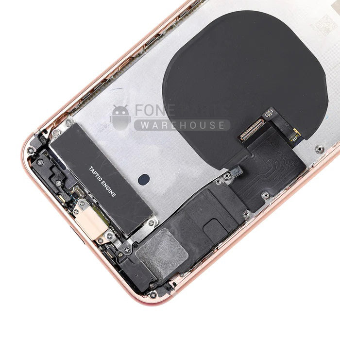 For IPhone 8 Plus Genuine Housing With Parts in [Rose Gold] [Grade A Condition Taken From 14 Days Used Phone]