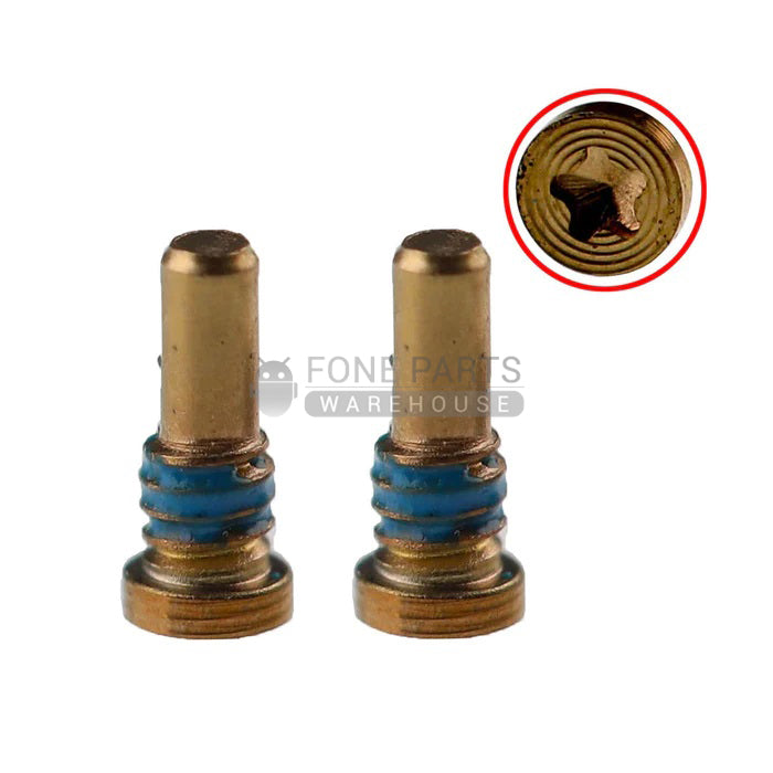 For IPhone 8/8 Plus/SE 2020 Bottom Screw Set (10pcs) [Rose Gold]