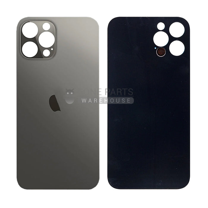 For IPhone 12 Pro Replacement Rear Cover Glass [Graphite]