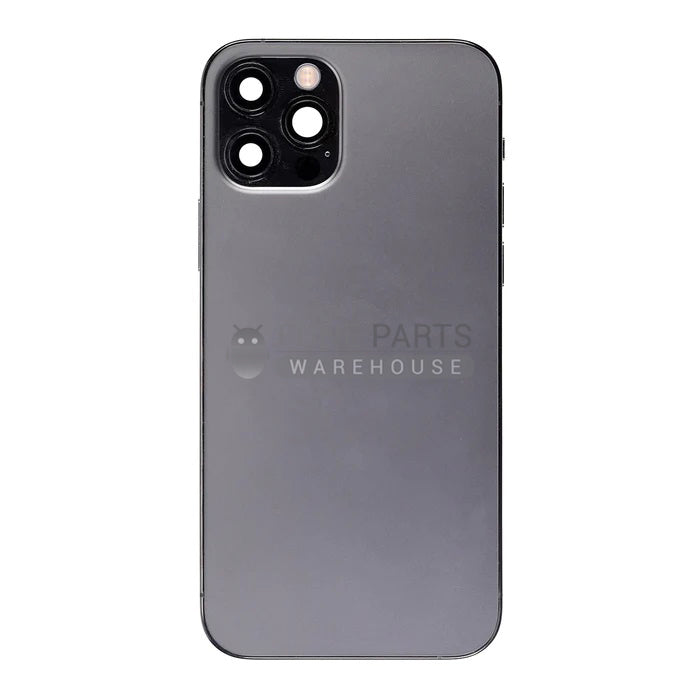 For IPhone 12 Pro Genuine Housing With Parts in [Graphite] (Grade A Condition Taken From 14 Days Used Phone)