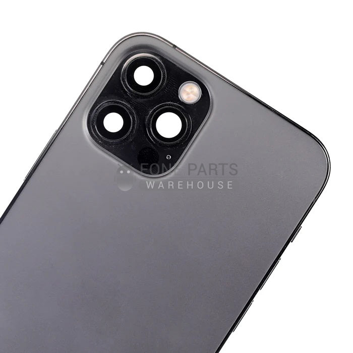 For IPhone 12 Pro Genuine Housing With Parts in [Graphite] (Grade A Condition Taken From 14 Days Used Phone)