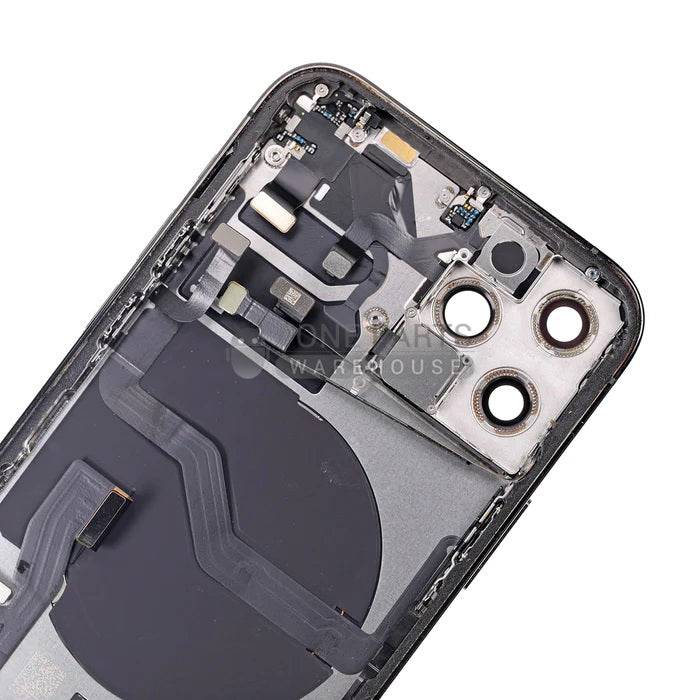 For IPhone 12 Pro Genuine Housing With Parts in [Graphite] (Grade A Condition Taken From 14 Days Used Phone)