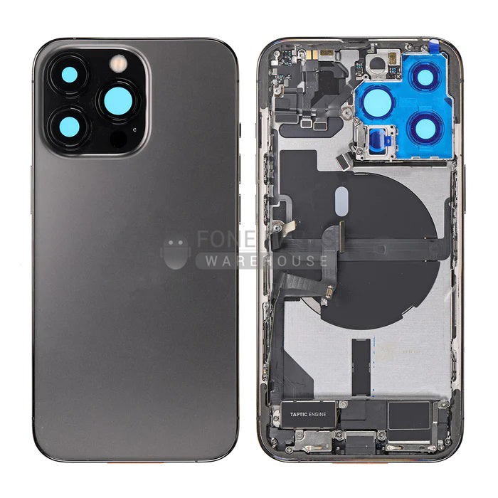 For IPhone 13 Pro Genuine Housing With Parts in [Graphite] (Grade A Condition Taken From 14 Days Used Phone)