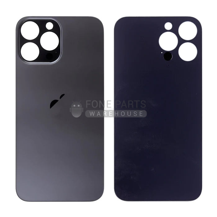 For IPhone 13 Pro Max Replacement Rear Cover Glass [Graphite]