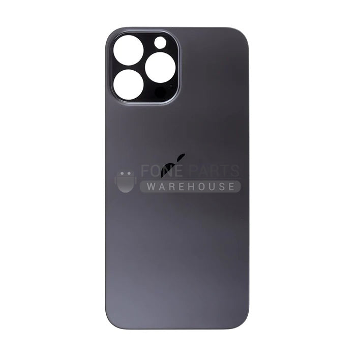 For IPhone 13 Pro Max Replacement Rear Cover Glass [Graphite]