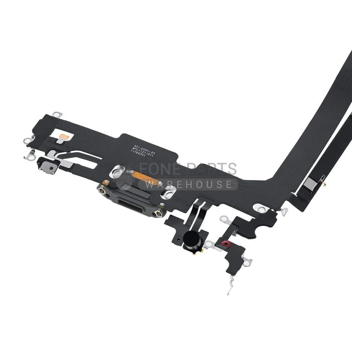 For IPhone 13 Pro Max Genuine Charging Port Flex Cable[Graphite]