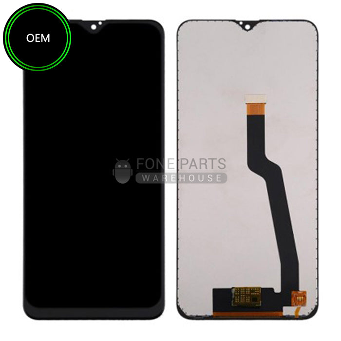 For Galaxy A10 (A105) LCD Screen With Touch Digitizer Assembly Without Frame (OEM) [Black]