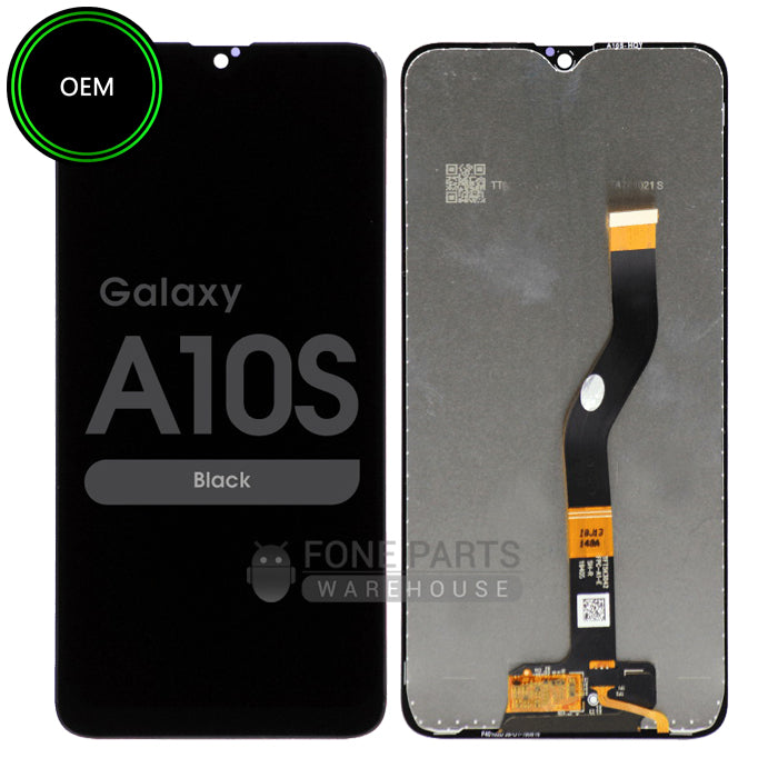 For Galaxy A10s (A107) LCD Screen Digitizer Without Frame [OEM] [Black]