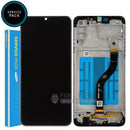 For Galaxy A20s (A207) LCD Screen Digitizer With Frame (Service Pack) [Black]