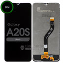 For Galaxy A20s (A207) Replacement LCD Screen Digitizer Without Frame (OEM) [Black]