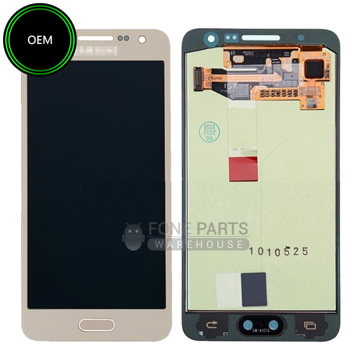 Galaxy A300 LCD Screen With Touch Digitizer Assembly (OEM) [Gold]