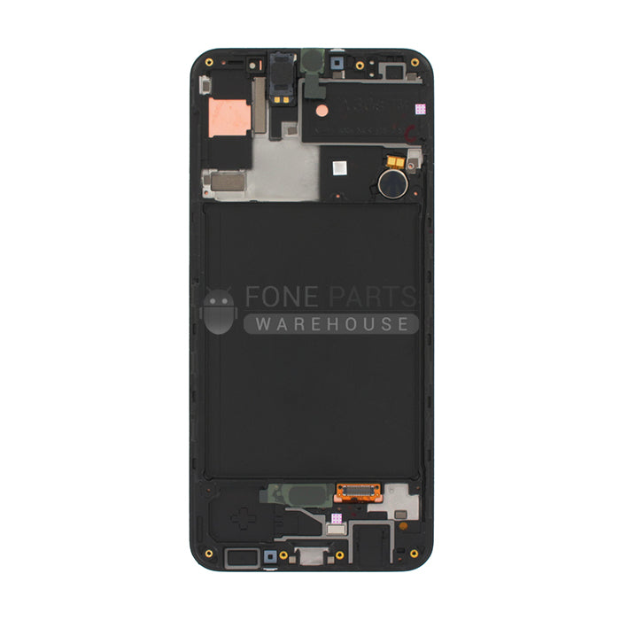 For Galaxy A30s (A-307) LCD Screen Digitizer Assembly With Frame [OEM] [Black]