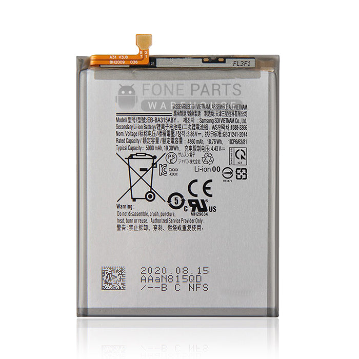 For Galaxy A31 (A315) / A32 (A325) / A22 4G (A225) Replacement Battery [Assemble with Original IC]