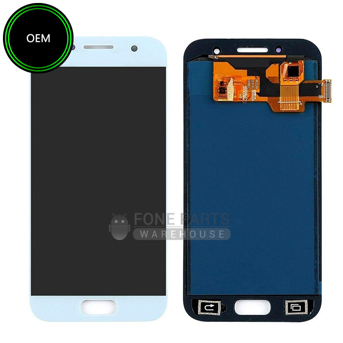 Galaxy A320 LCD Screen Digitizer Assembly [OEM][Light Blue]