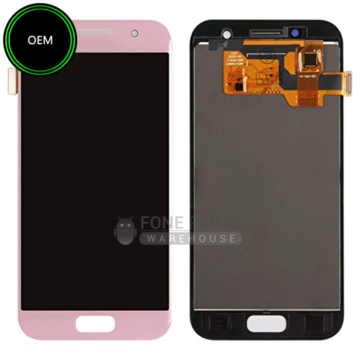 Galaxy A320 LCD Screen Digitizer Assembly [OEM][Pink]