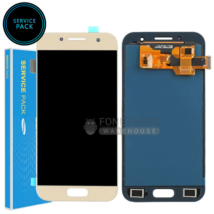 Galaxy A320 LCD Screen With Touch Digitizer Assembly (Genuine Service Pack) [Gold]