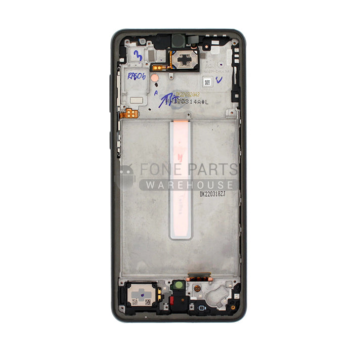 For Galaxy A33-5G (A336) LCD Screen With Touch Digitizer Assembly and Frame (OEM)