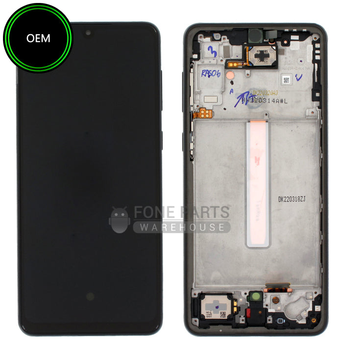 For Galaxy A33-5G (A336) LCD Screen With Touch Digitizer Assembly and Frame (OEM)