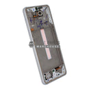 For Galaxy A33-5G (A336) LCD Screen With Touch Digitizer Assembly and Frame [White] (Genuine Service Pack)