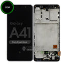 For Galaxy A41 (A415) LCD Screen With Touch Digitizer Assembly and Frame (OEM)