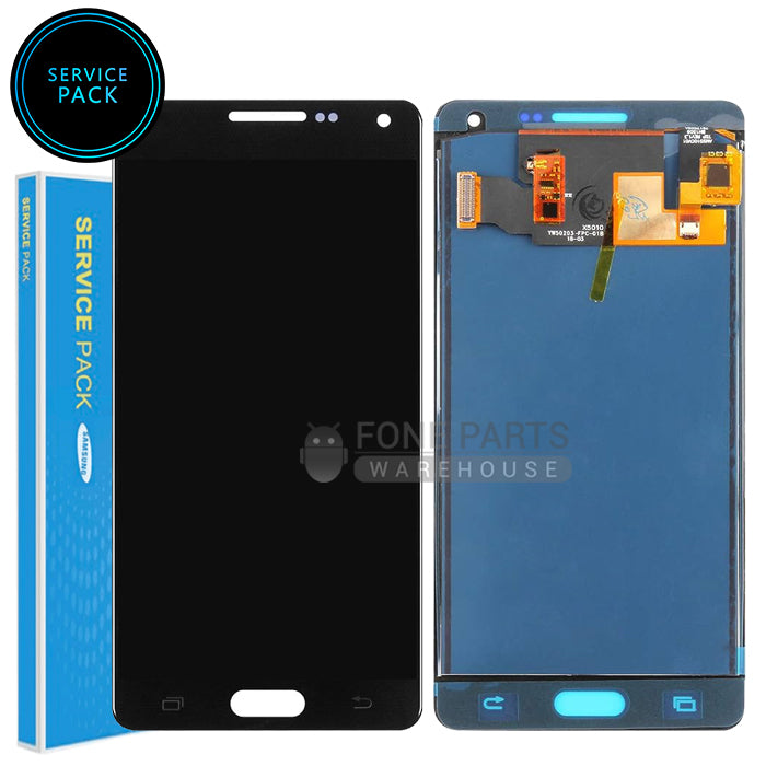 Galaxy A500 LCD Screen With Touch Digitizer Assembly (Genuine Service Pack) [Black]