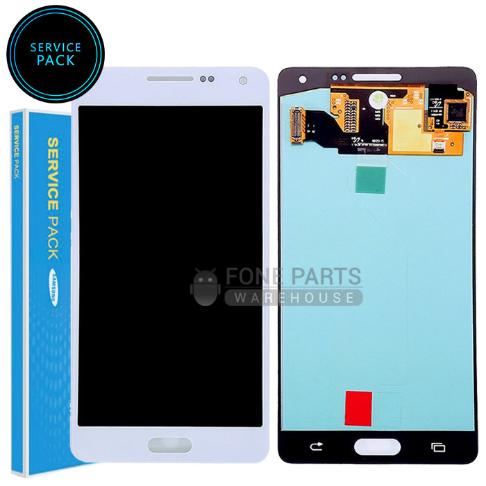 Galaxy A500 LCD Screen With Touch Digitizer Assembly (Genuine Service Pack) [White]