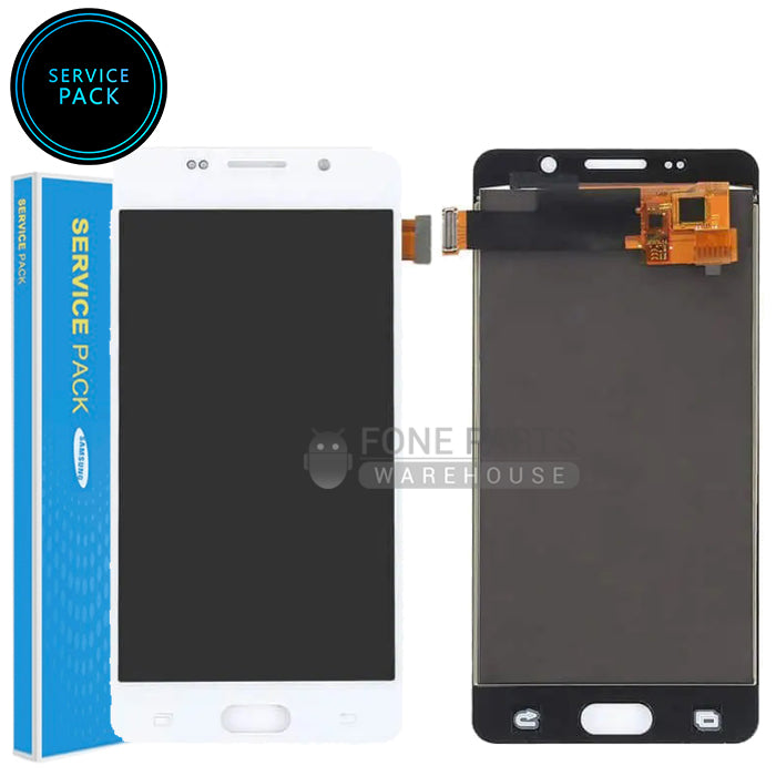 Galaxy A510 LCD Screen With Touch Digitizer Assembly (Genuine Service Pack) [White]