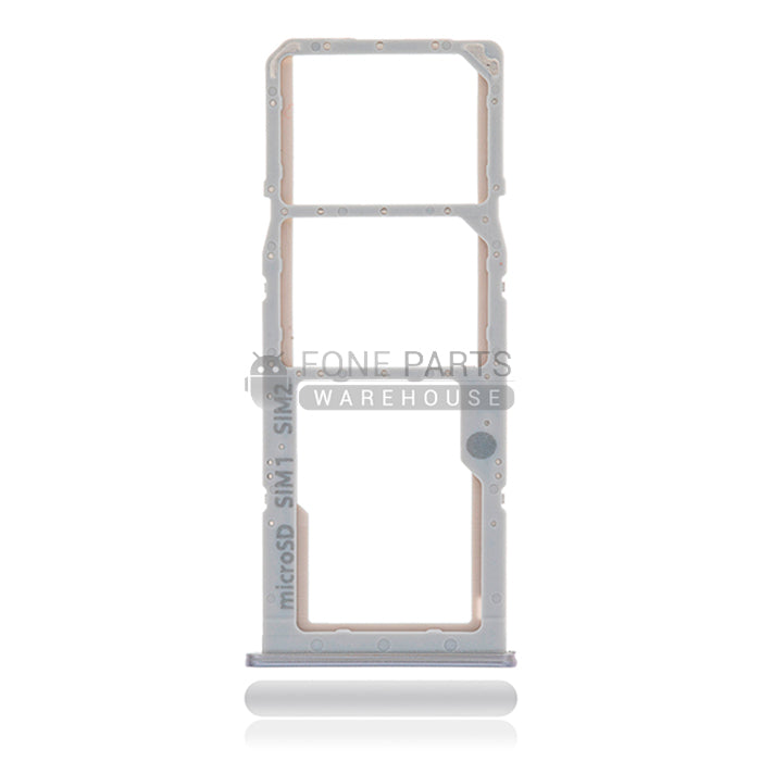 For Galaxy A51 (A515) / A71 (A715) Replacement Sim Tray [Prism Crush Silver]