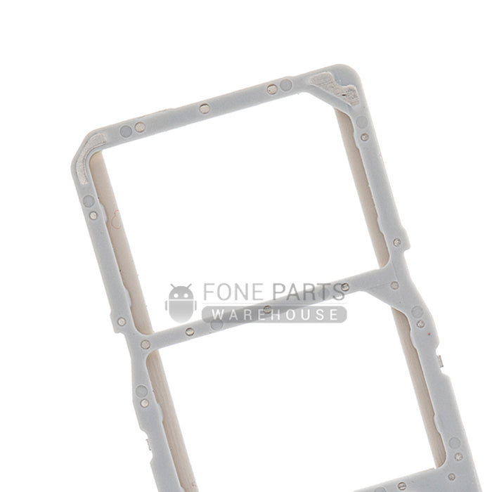 For Galaxy A51 (A515) / A71 (A715) Replacement Sim Tray [Prism Crush Silver]