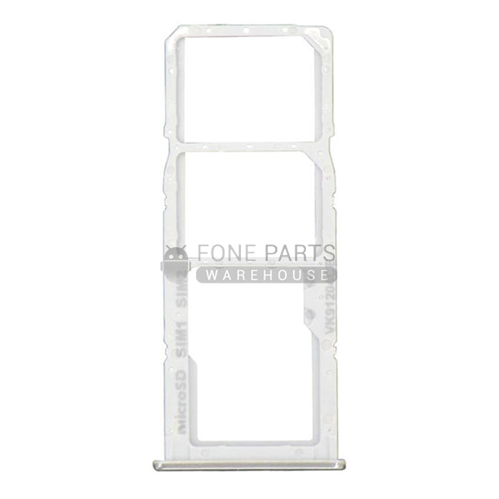 For Galaxy A51 (A515) / A71 (A715) Replacement Sim Tray [Prism Crush Silver]