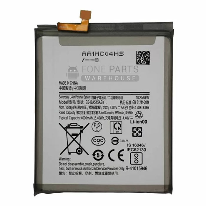 For Galaxy A51 (A515) Replacement Battery [Assemble with Original IC]