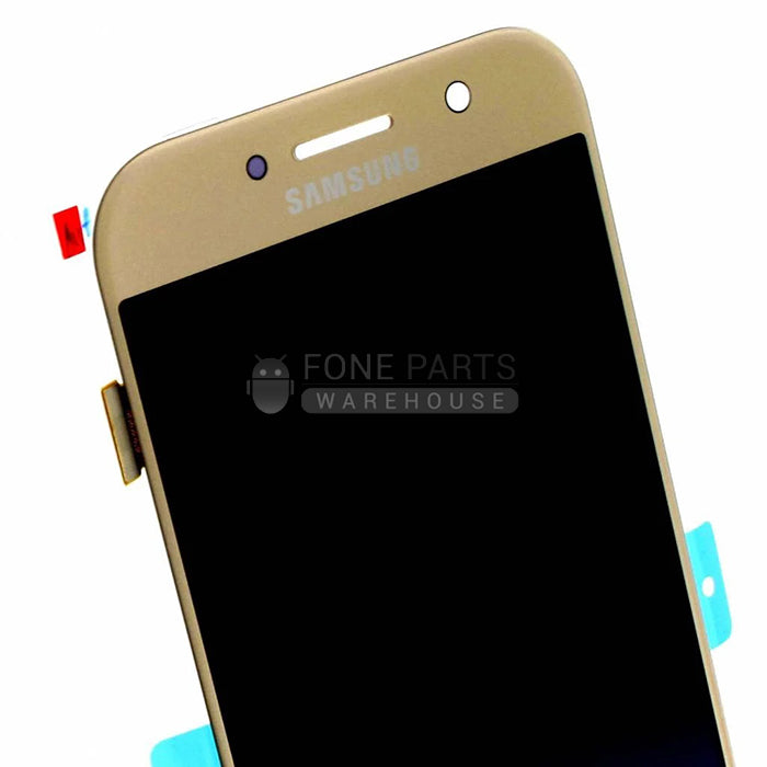 Galaxy A5 2017 ( A520) LCD Screen With Touch Digitizer Assembly (Genuine Service Pack) [Gold]