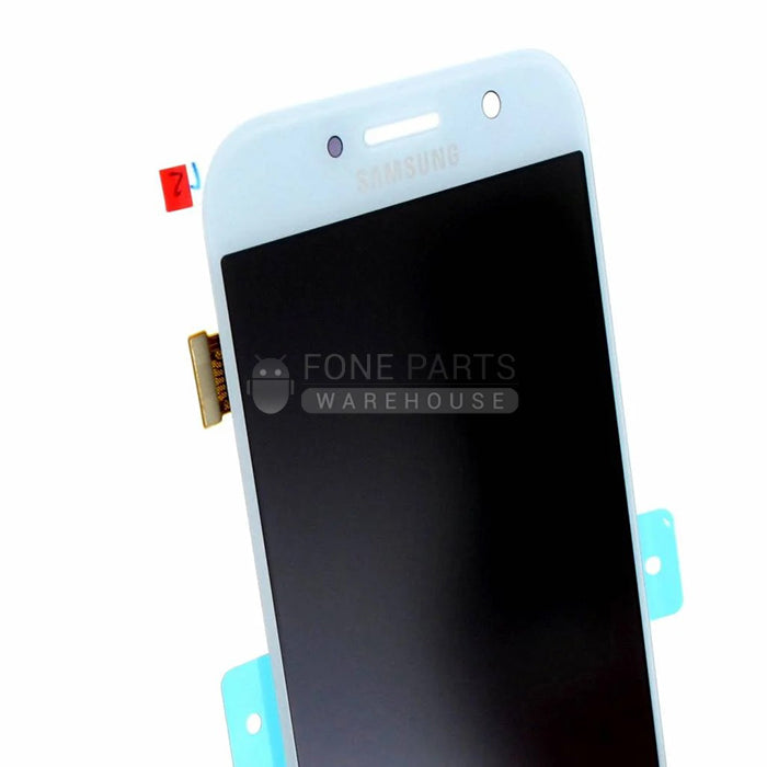 Galaxy A5 2017 ( A520) LCD Screen With Touch Digitizer Assembly (Genuine Service Pack) [Light Blue]