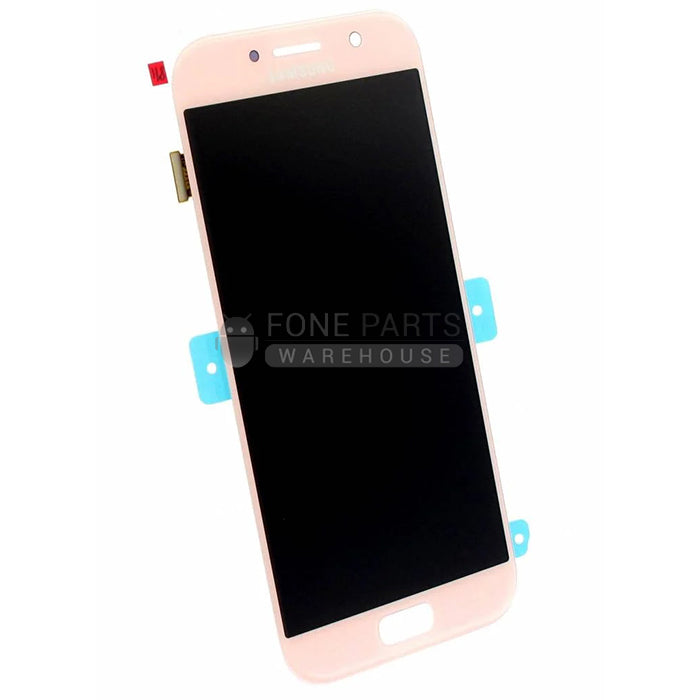 Galaxy A5 2017 ( A520) LCD Screen With Touch Digitizer Assembly (Genuine Service Pack) [Pink]