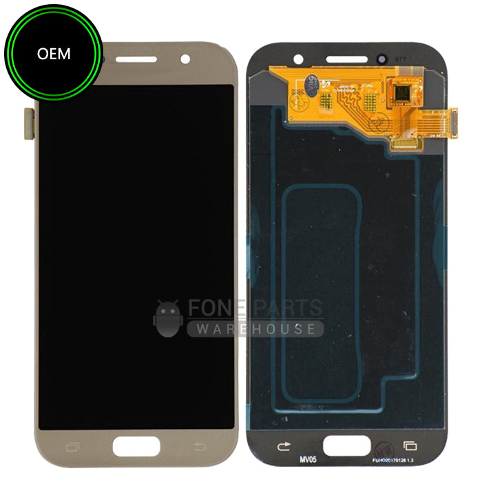 Galaxy A520 LCD Screen Digitizer Assembly [OEM] [Gold]