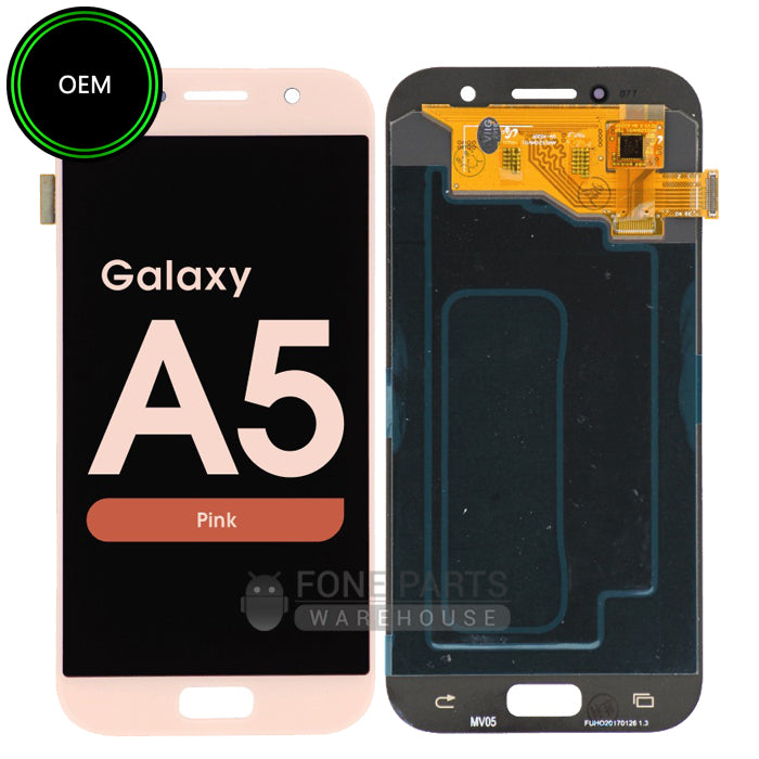 Galaxy A520 LCD Screen Digitizer Assembly [OEM] [Pink ]