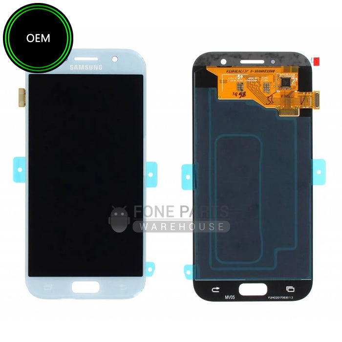 Galaxy A520 LCD Screen Digitizer Assembly [OEM] [Sky Blue]