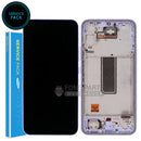 For Galaxy A54 5G (SM-A546) LCD Screen With Touch Digitizer Assembly and Frame (Genuine Service Pack) [Violet]