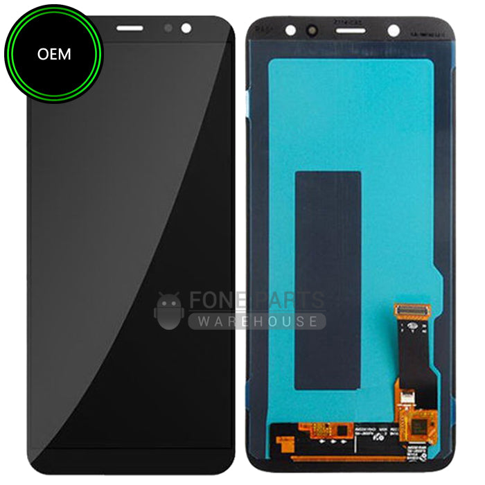 For Galaxy A6-2018(A600) LCD Screen With Touch Digitizer Assembly (OEM) [Black]