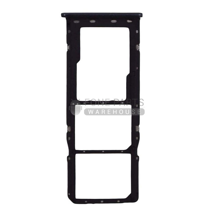 For Galaxy A60 (A606) Replacement Dual Sim Card Holder [Black]