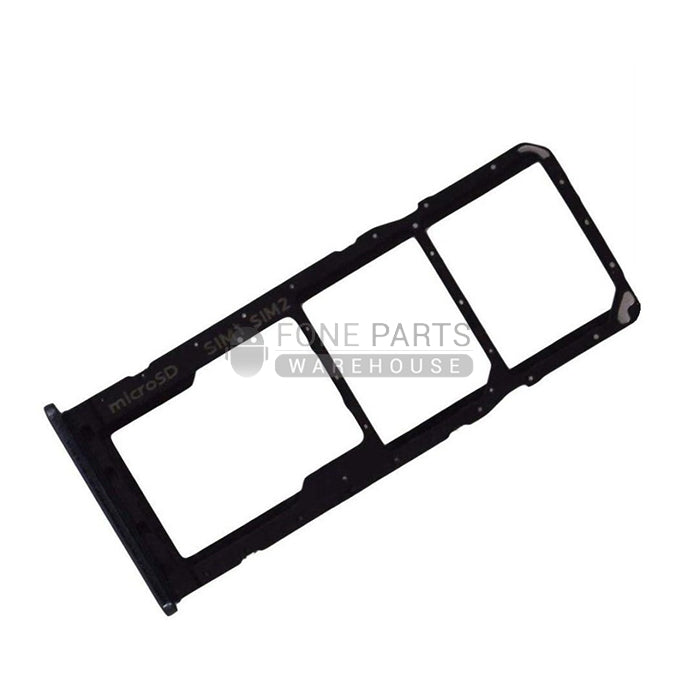 For Galaxy A60 (A606) Replacement Dual Sim Card Holder [Black]