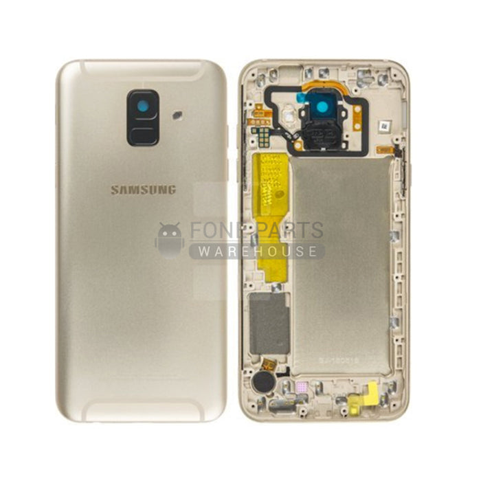 For Galaxy A6-2018(A600) Replacement Battery Back Cover Housing [Gold]