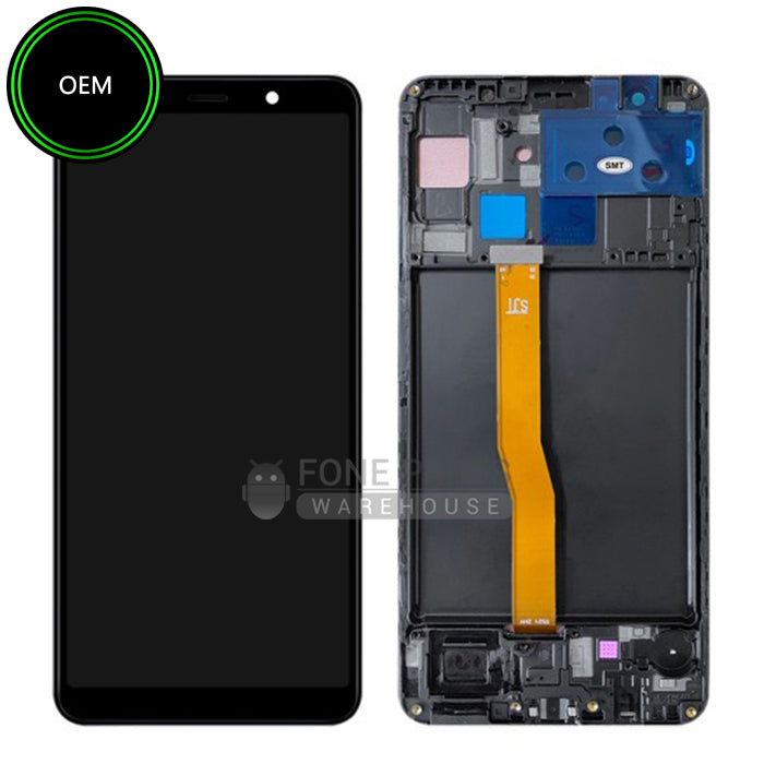 For Galaxy A7-2018 (A750) Replacement LCD Screen With Touch Digitizer Assembly (OEM) [Black]