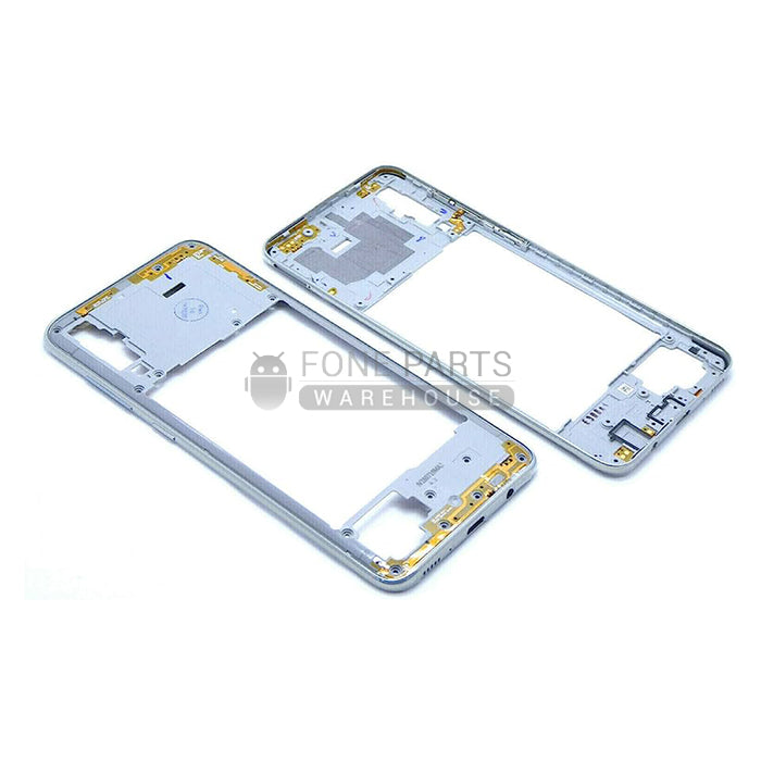 For Galaxy A70 (A705) Replacement Housing Middle Frame [White]