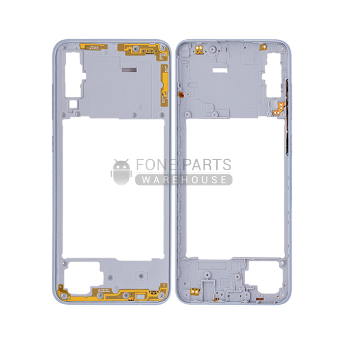 For Galaxy A70 (A705) Replacement Housing Middle Frame [White]