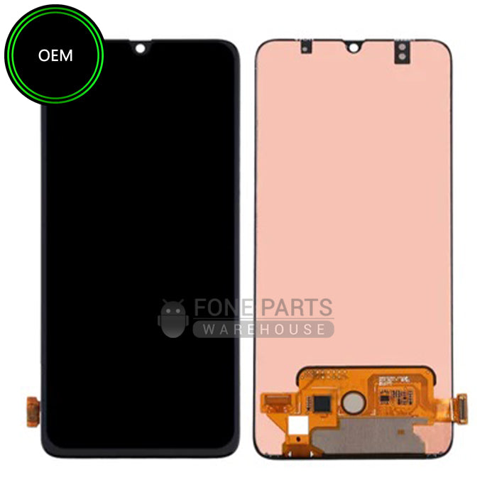 For Galaxy A70s (A-707) LCD Screen Digitizer Assembly without frame[OEM] [Black][Big]