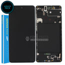 For Galaxy A71-5G (A716) LCD Screen With Touch Digitizer Assembly and Frame (Genuine Service Pack) [Black]