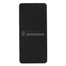 For Galaxy A71-5G (A716) LCD Screen With Touch Digitizer Assembly and Frame (Genuine Service Pack) [Black]